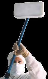 10 Contec Cleanroom Mops www.contecinc.com VertiKlean Wall Mops Patented flat mop system especially suitable for vertical surfaces in cleanrooms and controlled environments.
