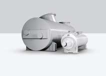 Steam condensers ES extended surface Hairpin Efficient packaged system that captures leaked steam and air from shaft