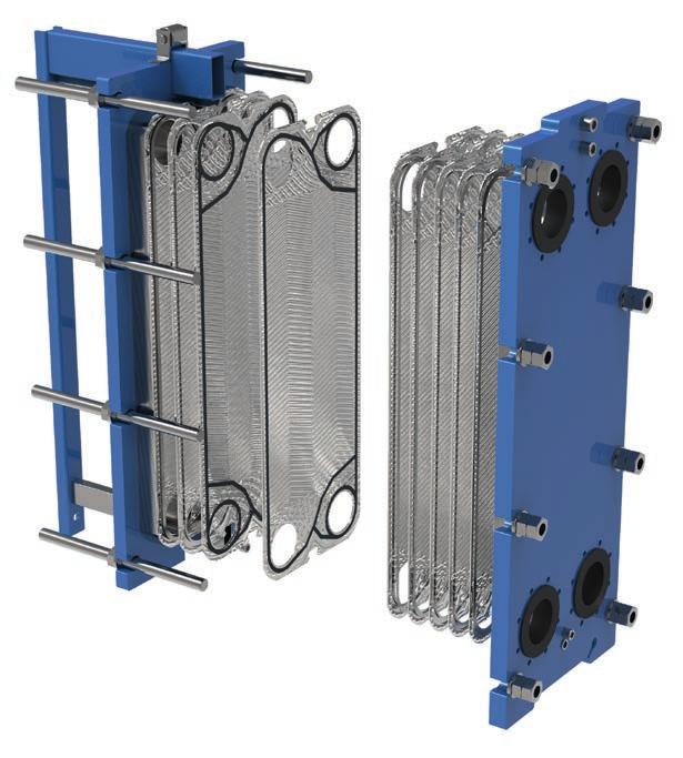 Gasketed plate heat exchangers Main components