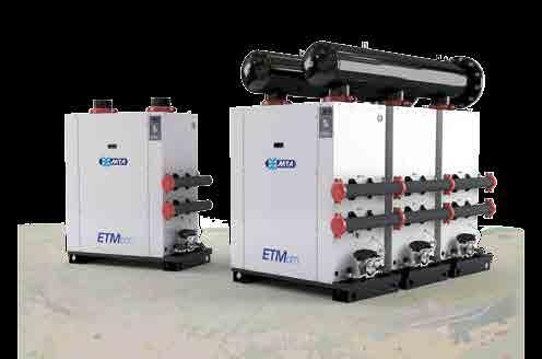 The ETM DM are compressed air treatment modular units that can be connected to each other via MTER/LVE logic.