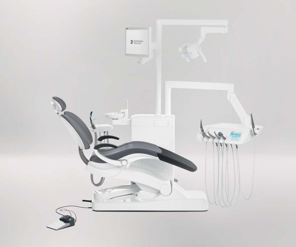 Source: Dentsply Sirona Fully enclosed installation is also possible, as the compressors are virtually maintenance-free.