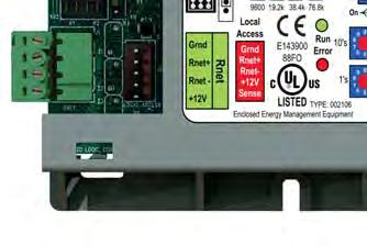 The Aurora UPC is an integrated solution and communicates directly with the Aurora Heat Pump Controls and allows access/control of a variety of internal Aurora heat pump operations such as sensors,