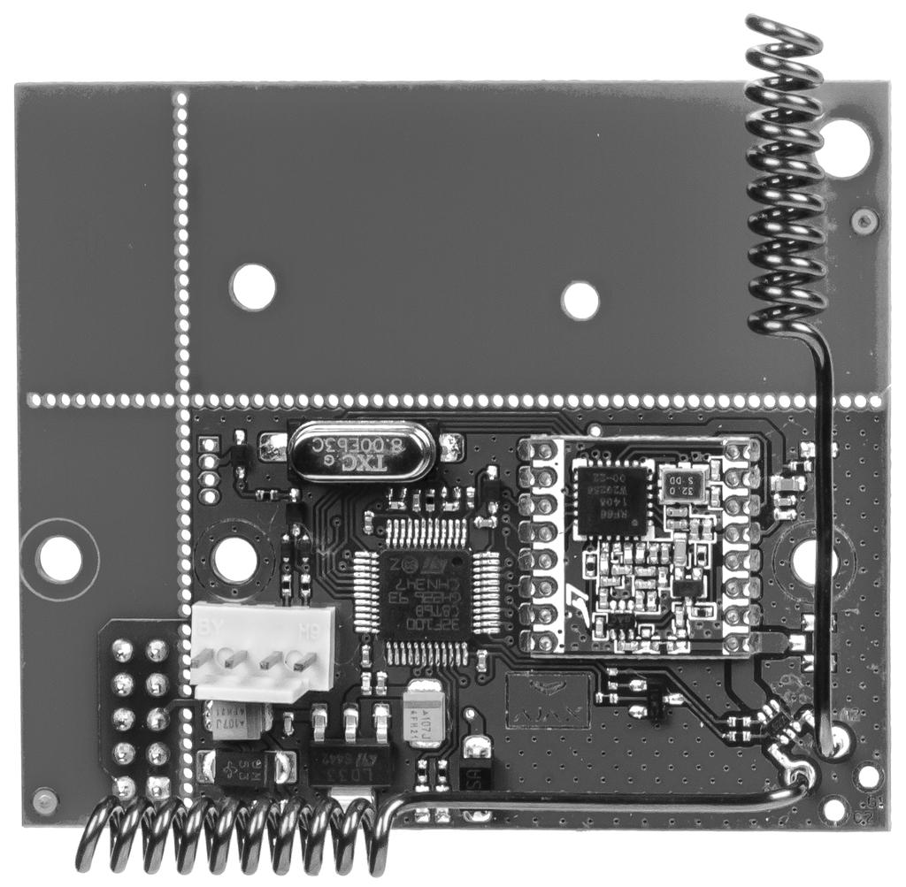 Ajax uartbridge A module for integration of Ajax detectors into outside security systems and smart home systems of other manufacturers A wireless network of smart and secure Ajax detectors can be