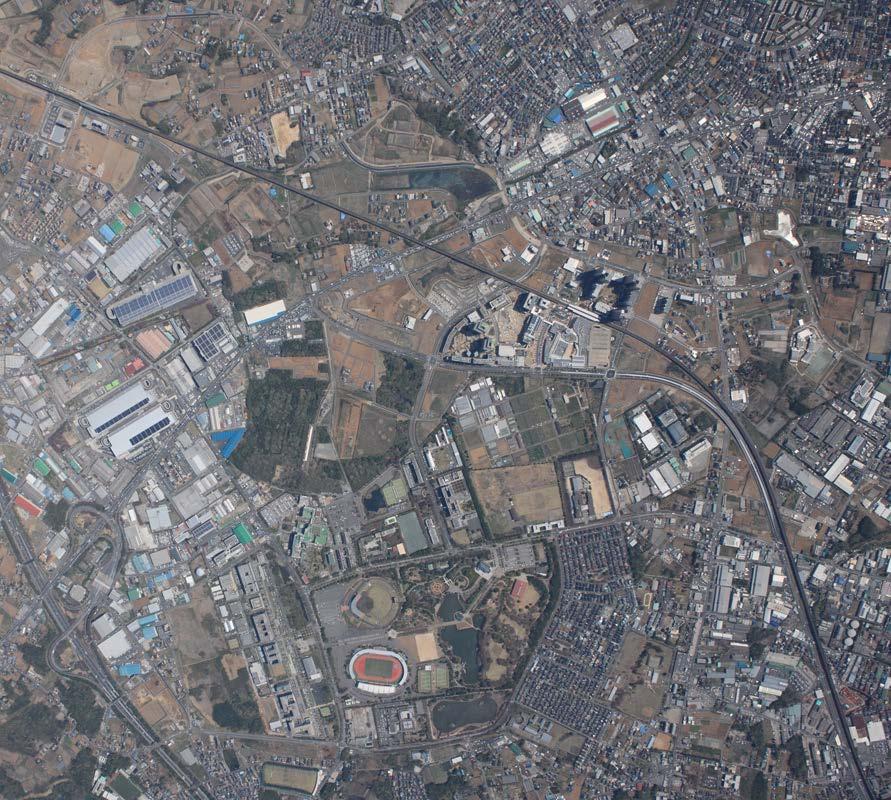 Area under Development To Tsukuba