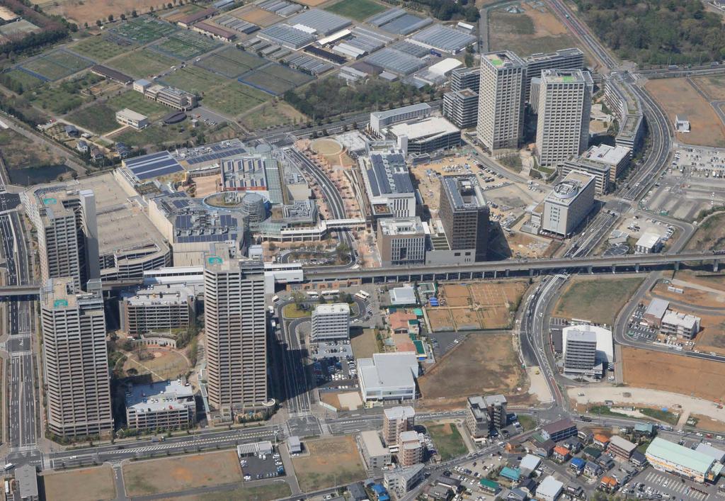 The Leading-Edge Kashiwa-no-ha Campus Station Area Chiba University Kashiwa-no-ha Campus Park City Kashiwa-no-ha Campus