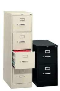 $266 HON Two Drawer 30 Pedestal Metal File Cabinets To be placed under millwork work