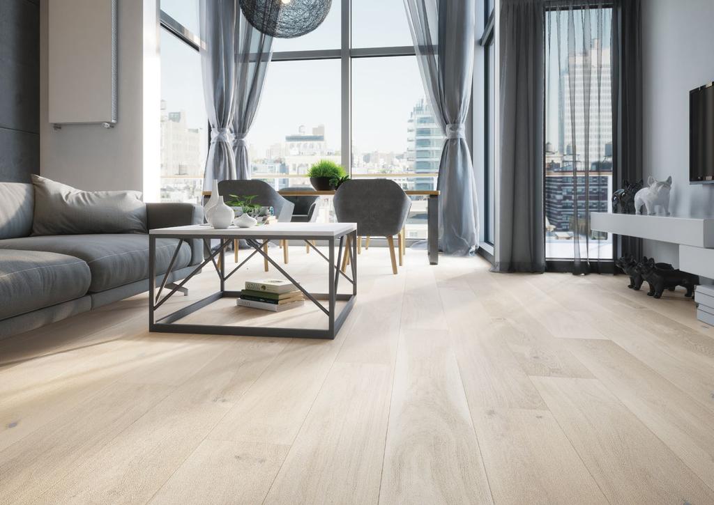 Welcome to the new dimension... The most characteristic features of the floors from the SENSES collection are their dimensions.