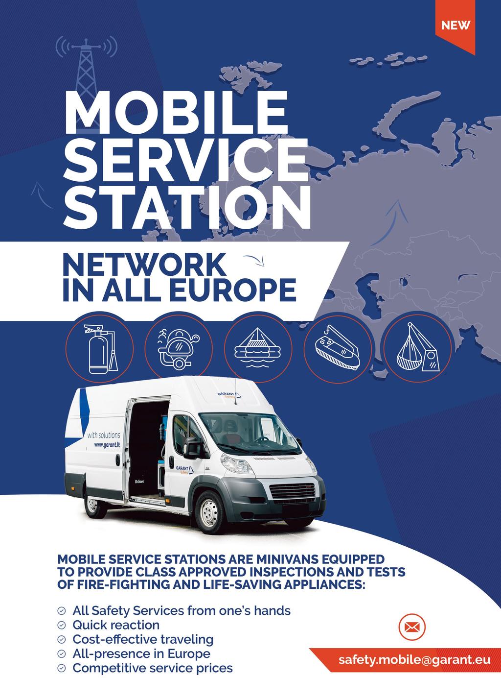 MOBILE SERVICES Our mobile teams - trained and experienced service