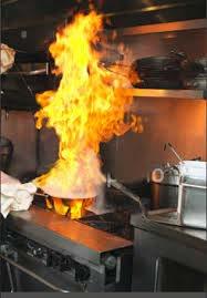 Fire Prevention and Protection Most kitchen fires start due to the heating of fat or oil.