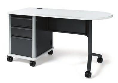 TEACHER STATION Too smart to be called a desk INTEGRATED COMPONENTS Using four basic components,