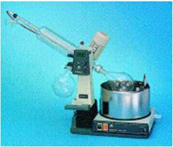 Rotary Evaporation Rotary evaporators (also called "rotavaps" in lab slang) are used to remove solvents from reaction mixtures and can accommodate volumes as large as 3 liters.