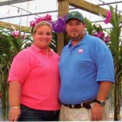 OUR SPEAKER THIS MONTH IS JASON GRIFFIN OF INDIAN RIVER ORCHIDS Jason and his wife Wendy began growing orchids as a hobby many years ago, but quickly discovered the orchid s capacity to completely