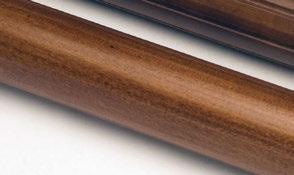 Greenwood Traditional Wood & Vintage Wood Diameter Options All the designs shown will fit our 47mm poles.