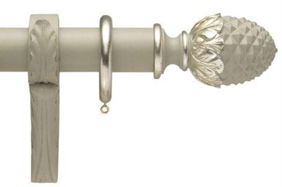 B10 Metal Stem Bracket B20-47 Floral Waterleaf Bracket B08 Bracket / F40 Leaf & Berry B20 Bracket / F35 Pineapple Decorative brackets to fit our 65mm poles can be sourced from our Classical
