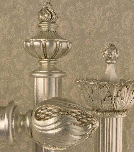 The classically enduring designs, authentic period finishes and exclusivity, ensures that a pole chosen from our Classical Signature Collection is certain to add drama to any