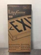 36 New Hubbell LED exit sign - New Hubbell dual lite exit sign