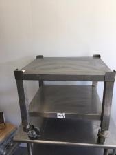 62 Stainless steel equipment stand with undershelf