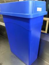 122 New 16 gallon recycle can - New 16 gallon recycle