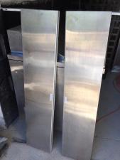 (2)Stainless steel shelves 48" x 10" - (2)Stainless