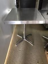 dining tables with chrome bases - (5)Stainless steel
