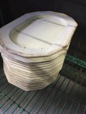 139 lot of metal plates - lot of