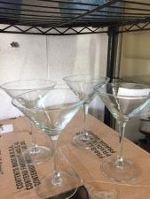 144 (4)Martini glasses -
