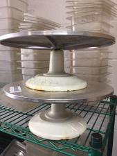 147 (2)Cake stands - (2)Cake stands 12" 1