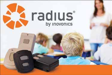 ENTERPRISE & INTEGRATED SECURITY Radius Enterprise Mobile Duress System from Inovonics www.inovonics.