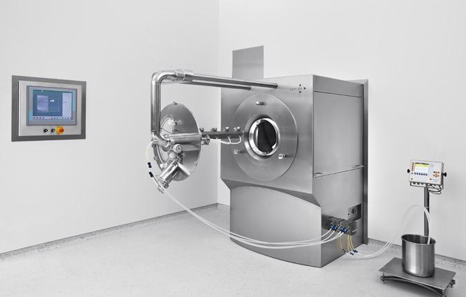 More and more rapid processes in combination with low spraying losses, easier handling and more effective cleaning are required in fully automatic