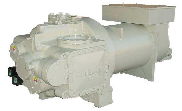 Fig. 23 - Picture of Fr4100 compressor Fig. 24 Picture of Fr3200 compressor In the Fr3200 and Fr4100 series compressor, access to internal parts is allowed by two covers positioned sidewise.