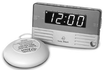 Sonic Boom Travel & Bed side Alarm Clock with Bed Shaker Model SB200ss-v3 IMPORTANT Please read these instructions carefully before use and retain for future reference.