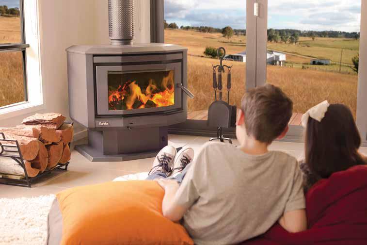 For large open plan living and the ability to distribute heat to all areas of your home, choose the robust Solitaire which can take