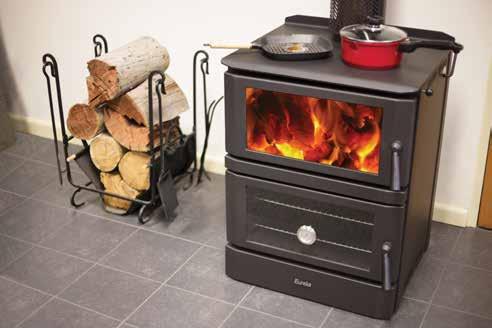 Heats 120m2 Woodstock This attractive fan forced woodheater is designed for use in small to medium sized homes whilst offering a small wood storage option under the firebox.