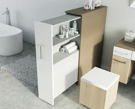 2 1 3 2. Power assisted height adjustment LegaDrive: makes your washbasin height-adjustable and makes the bath ready for the whole family. 3. Adjustable fitting Rastomat with Silent Mode and Easy Stop: fold open stool provides additional storage space.