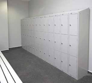 Coat hooks and shelving solutions are available to suit your