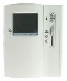 45 x 54 mm pewocode: rtr003* pewocode: rtr004** Room temperature controller weekly timer and manual operation delivered separately,