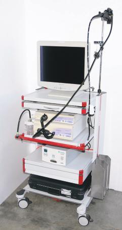 $9,500 plus GST Olympus 160 System with Cystoscope & Gastroscope Ideal small animal video endoscope unit with Olympus CYF-5 flexible cystoscope and Olympus Evis GIF