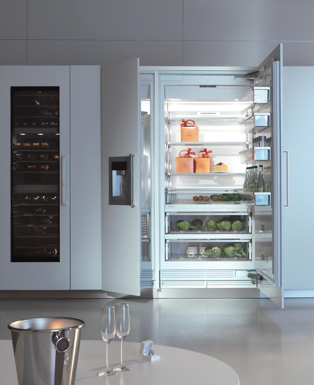 Miele MasterCool Stunning large-capacity flagship appliances Miele's large-capacity MasterCool appliances set new standards in terms of