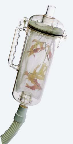 10 IN-LINE LEAF CANISTERS If your pool is exposed to large quantities of leaves, we