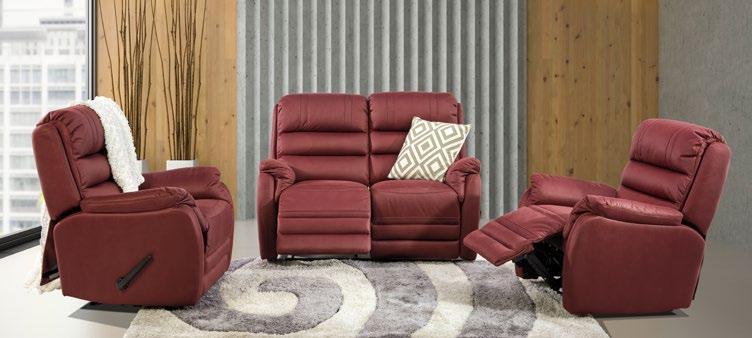 WISCONSIN 3 PIECE LOUNGE SUITE Make your lounge suite the style centre of your home.