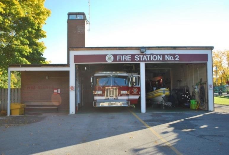 Station 2-190 Linwell Rd Build Date: 1958 Approximately 58 years-old Built for Grantham Township preamalgamation Single storey Provide Water Rescue (Open/Ice/Swift) as well as, Boat Rescue for Lake