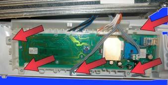 which secure the PCB casing to the control