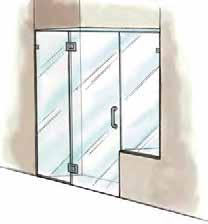Series 935 ROLLING DOOR WITH FIXED PANEL 2850 / 3850 DUAL SLIDING