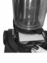 If the filter becomes dirty, pull out the tray, lift out the foam filter pad and clean it. NOTE: The foam motor filter may be hand washed in cold water with mild detergent.