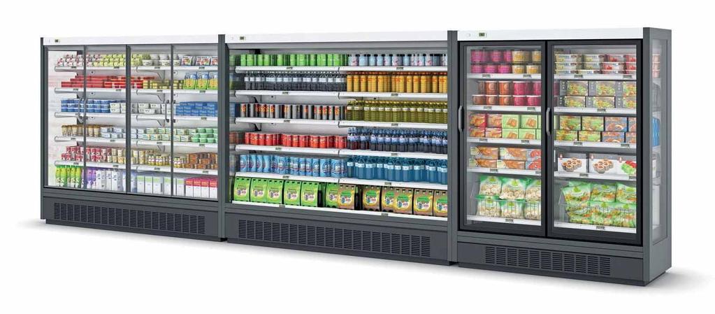 The combination of remote and plug-in solutions are suited to the small store concept with building restrictions and are fl exible enough to accommodate changes or enlargement