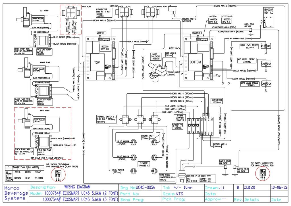 4.12. Wiring Diagram: 1000755 1000755A Service
