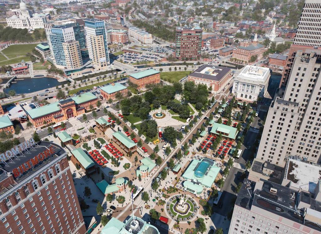 Kennedy Plaza Reborn THE TEAM Client: The City of Providence, RI Downtown Providence Parks Conservancy Participating Stakeholders: RI Public Transit Authority The Providence Foundation Cornish