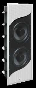 45-33,000Hz 14w x 31 3 / 4 h x 4 3 / 4 d (356 x 807 x 122mm) 13w x 30 13 / 16 h (327 x 783mm) Fully Enclosed CWS10* In-Wall Subwoofer 2 x 10 (203mm) Woofers 35-200Hz 14w x 38 1 / 2 h x 4 3 / 4 d (356