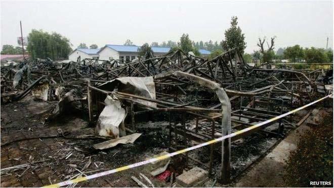 FIRES Henan Province (China) Nursing Home Fire, 5-25-15 38 residents killed, 6 injured