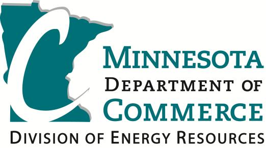 Acknowledgements This project is supported in part by grants from the Minnesota Department of Commerce, Division of Energy Resources through a